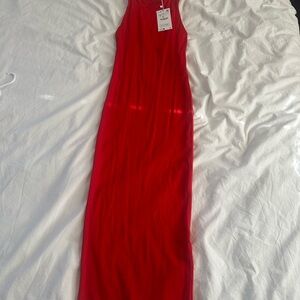 Zara Red bodycon Dress